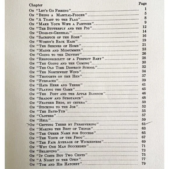 SIGNED Just Talks On Common Themes Autographed Ltd 1st Edition 101/1050 1919 HBS - Picture 4 of 7